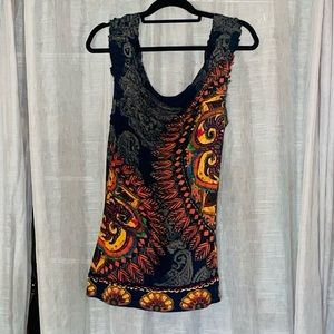 Desigual Colorful Tank Top